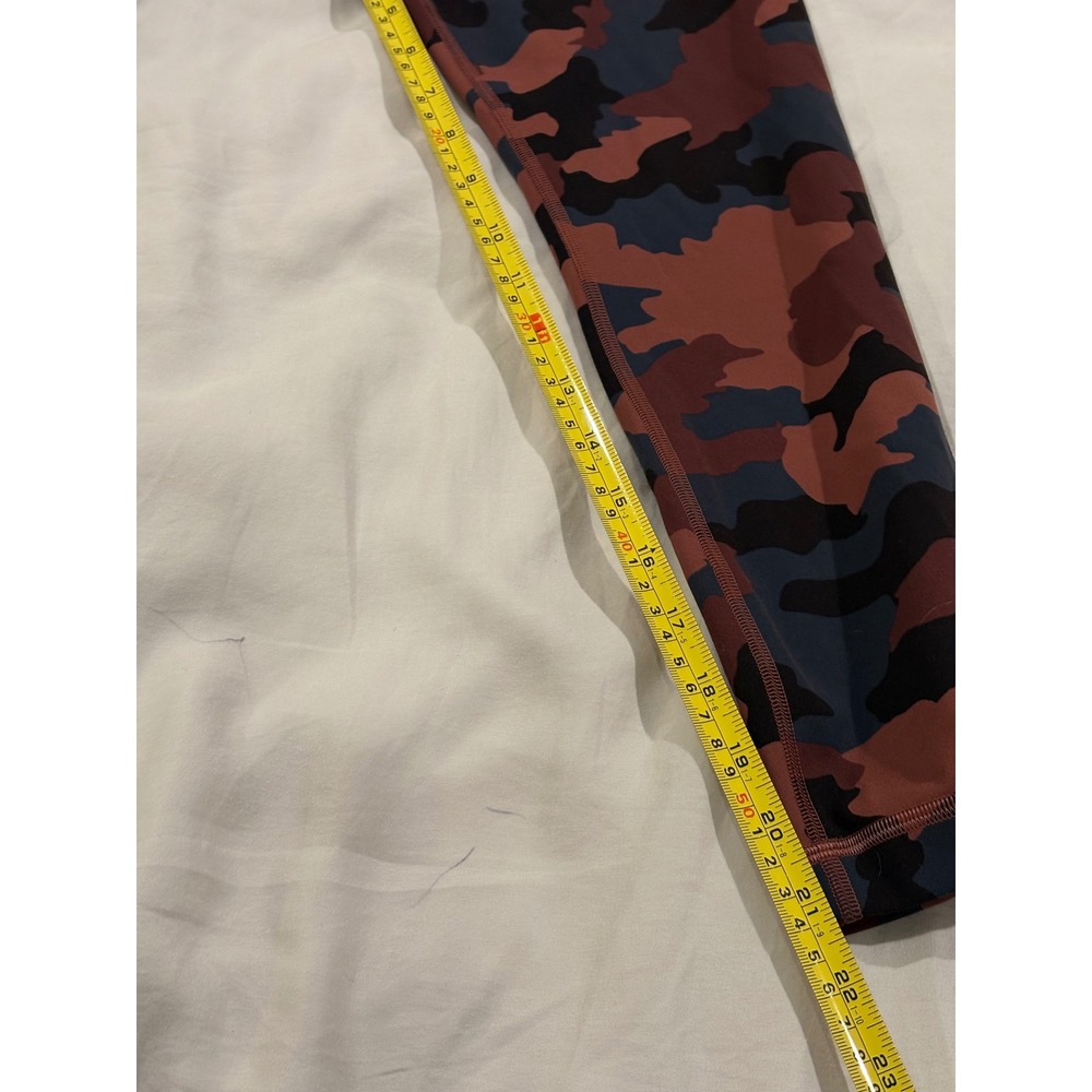 Lululemon Wunder Under HR Crop 21 Heritage 365 Camo Brier Rose Multi Size 8 - Picture 10 of 12